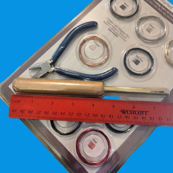 Darice Wire Coiling Kit Craft Starter Kit Tool Cutter - Picture 5 of 11